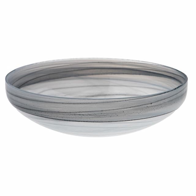 Салатник ARDACAM Ethos ARD 1762.7 d 21 см h 5,5 см (стекло, цвет / декор черно-белый)