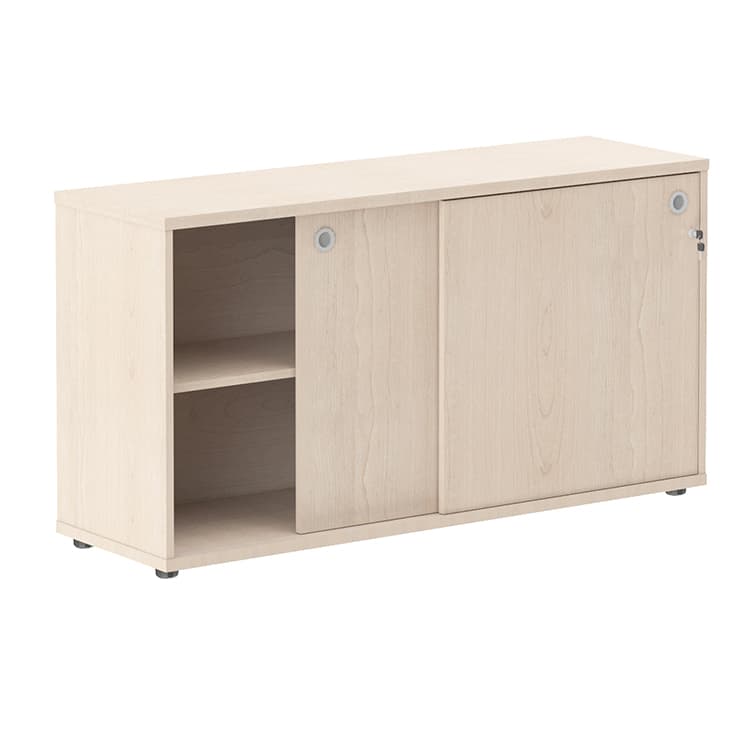 Шкаф низкий со слайд дверьми Skyland XLC 1443 бук тиара 1406х430х750 XTEN