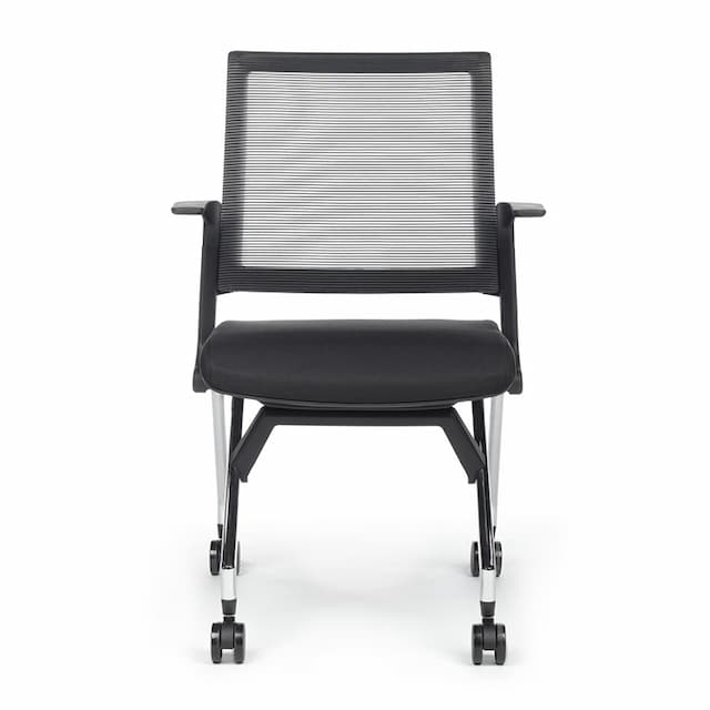 Кресло RV DESIGN Moby D2002 чёрный пластик/чёрная ткань