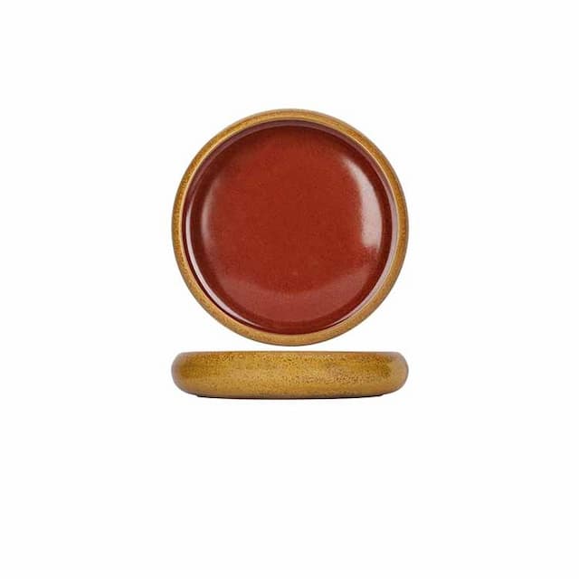 Тарелка с закругленным бортом d 21,7 см h 4,5 см CosyTrendy Elements Mustard 5698011