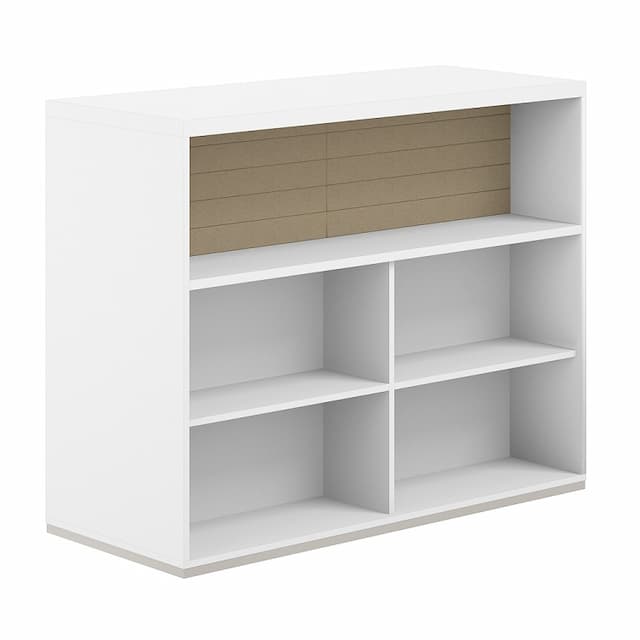 Стеллаж-комбо 1638 двухсторонний Norden Allegro AG.256.101.666.BG с топом и экраном тканевым высоким