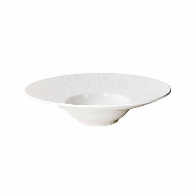 Тарелка с широким римом для пасты d 23,8 см h 6 см CosyTrendy Pure White 5303002