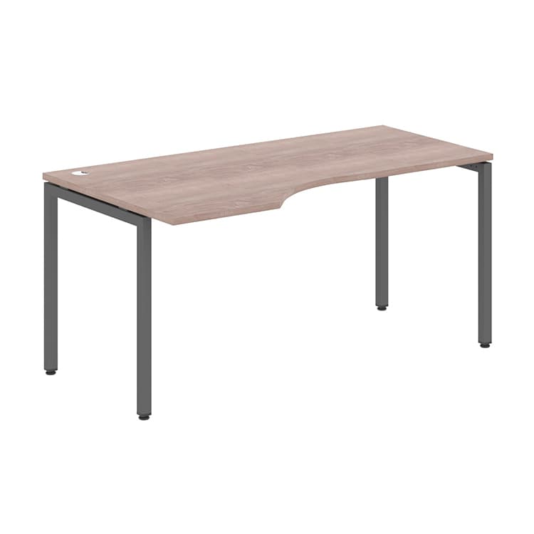 Стол эргономичный Skyland XSCET 169(L) дуб сонома/антрацит 1600х900х750 XTEN-S