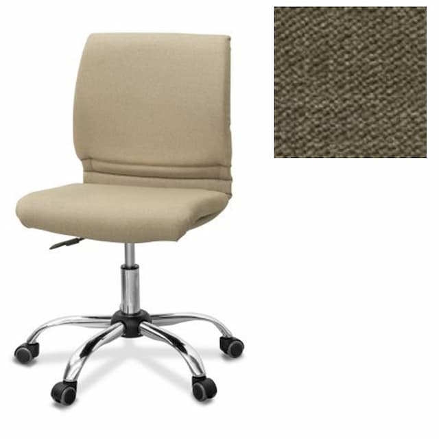 Офисное кресло для персонала Юнитекс Квадро Х2 ткань Сахара зеленая С39