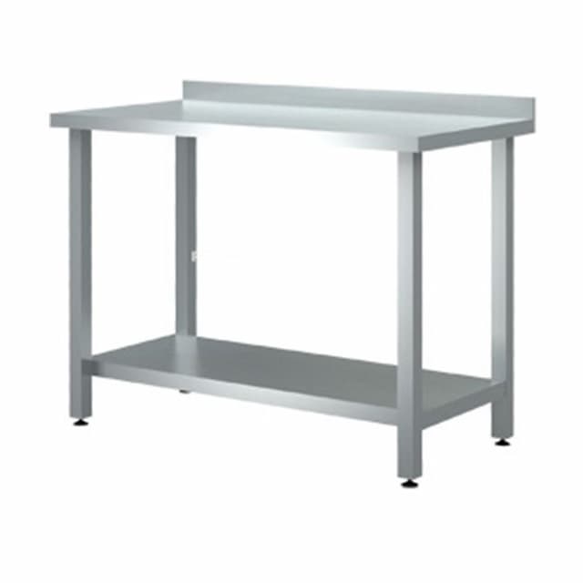 Стол разделочный пристенный с бортом Cryspi СРПН Э СП 2000х600